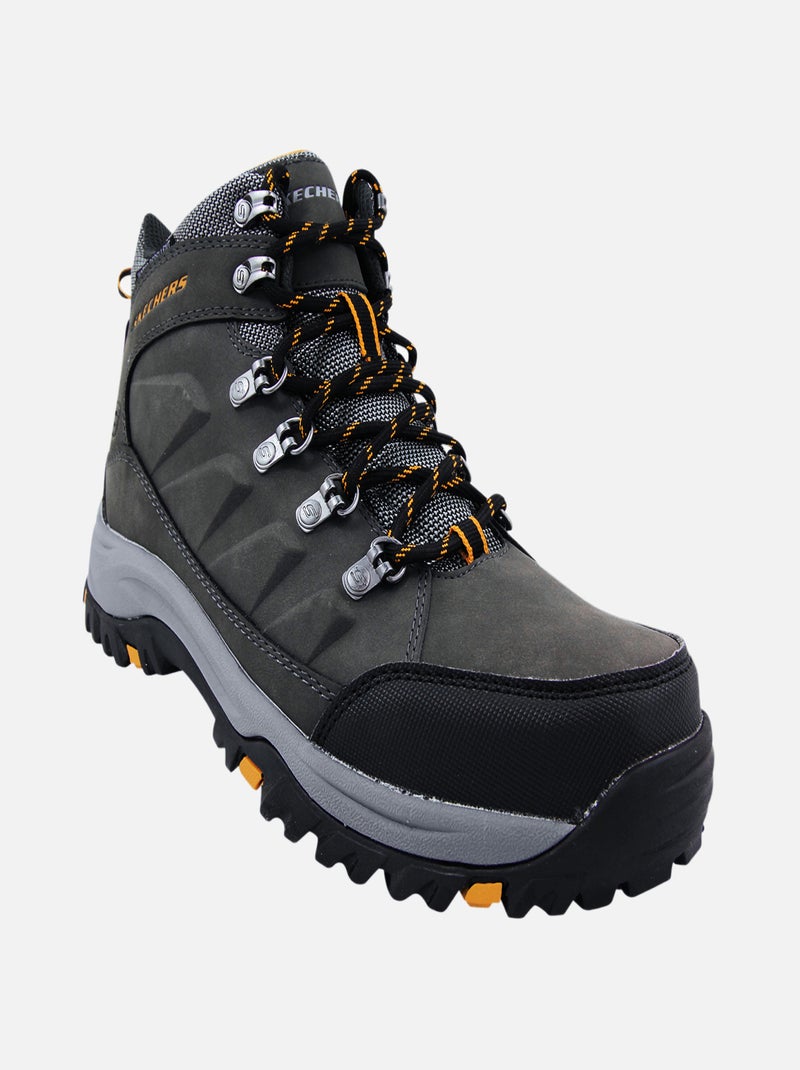 Baskets montantes 'Skechers' 'Relment' Gris - Kiabi