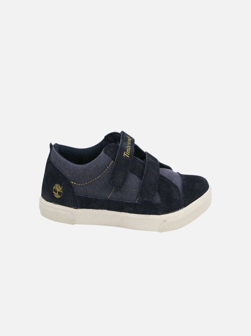 Baskets montantes 'Timberland' 'Jnr Abercorn Double Strap' Bleu - Kiabi