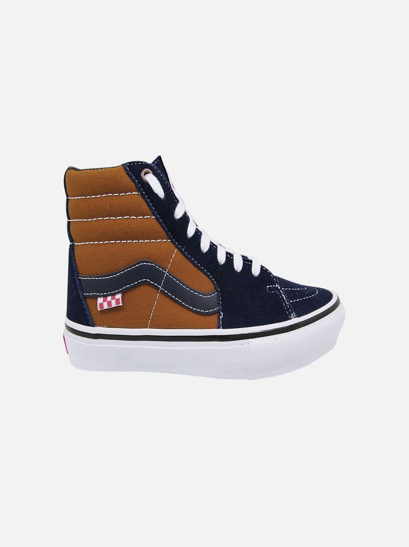 Baskets montantes 'Vans' 'Skate SK8-HI' Bleu - Kiabi