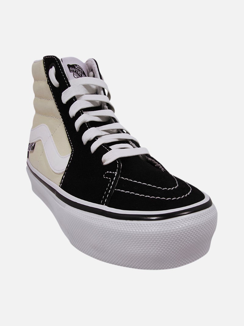 Baskets montantes 'Vans' 'Skate Sk8-Hi' Noir Beige - Kiabi