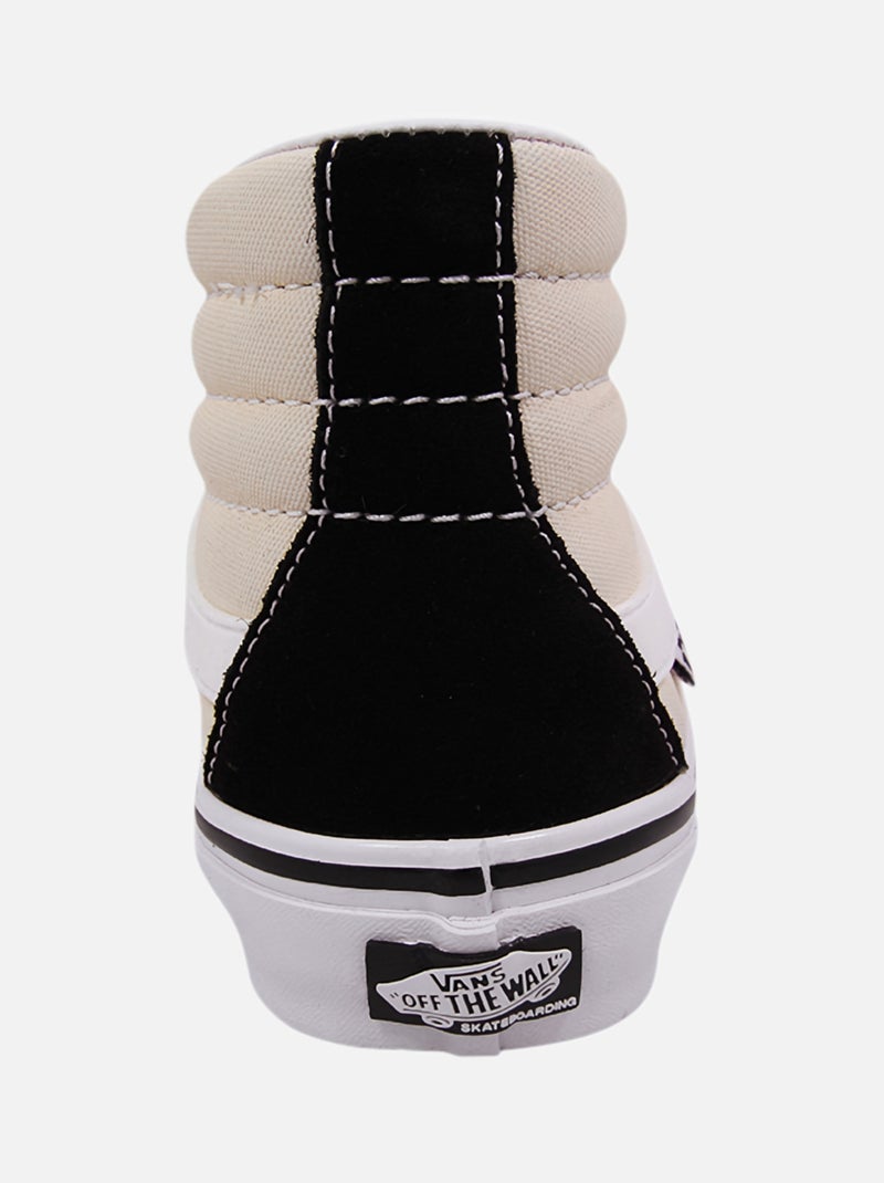 Baskets montantes 'Vans' 'Skate Sk8-Hi' Noir Beige - Kiabi