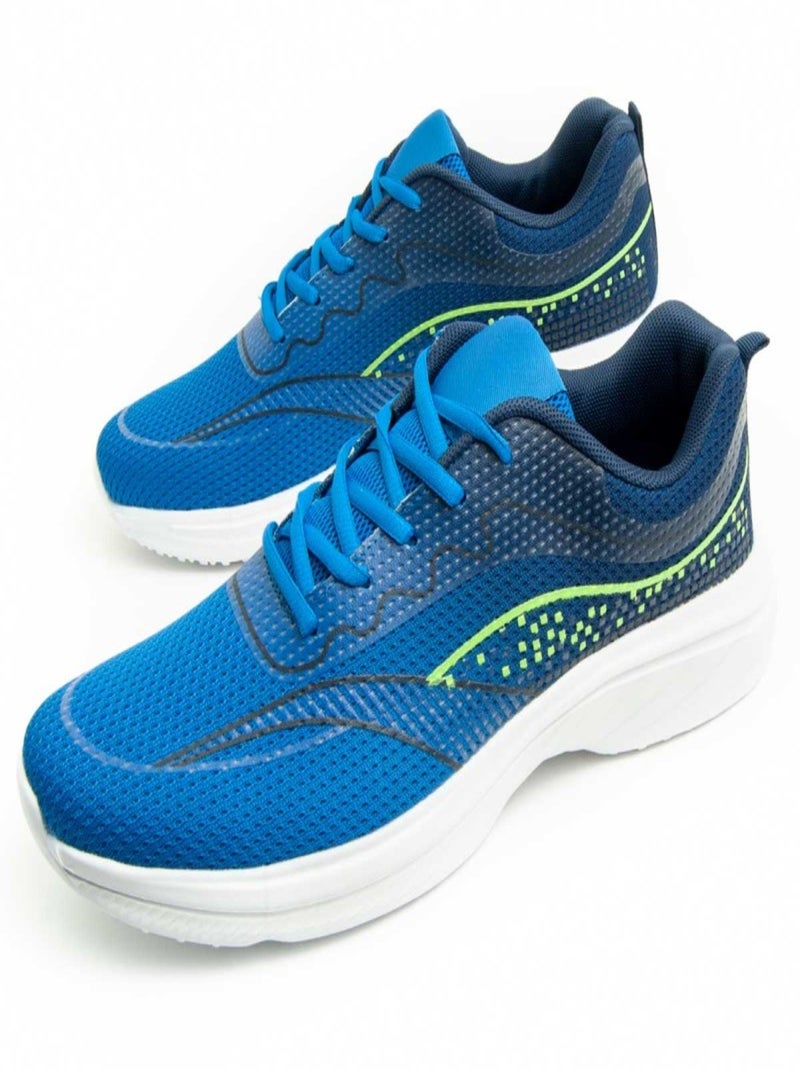 Baskets Montevita Sportiv Bleu - Kiabi