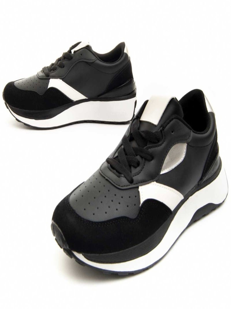 Baskets Montevita Sportiv9 Noir - Kiabi