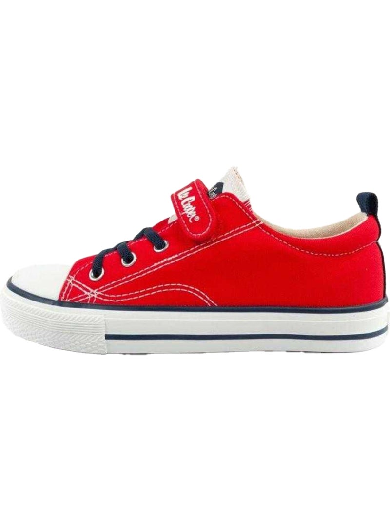 Baskets motif/style détail contrasté - lee cooper Rouge - Kiabi