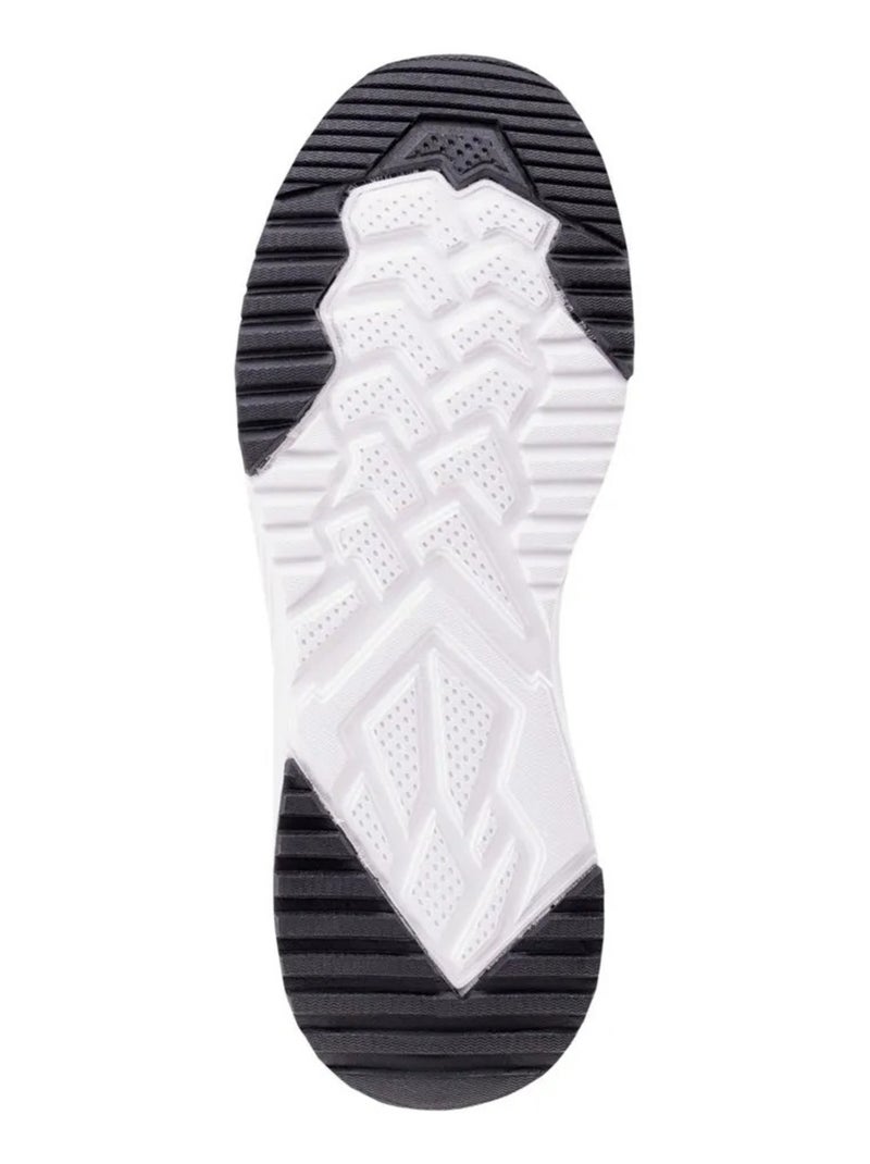 Baskets motif/style logo barry - bejo Noir Blanc - Kiabi