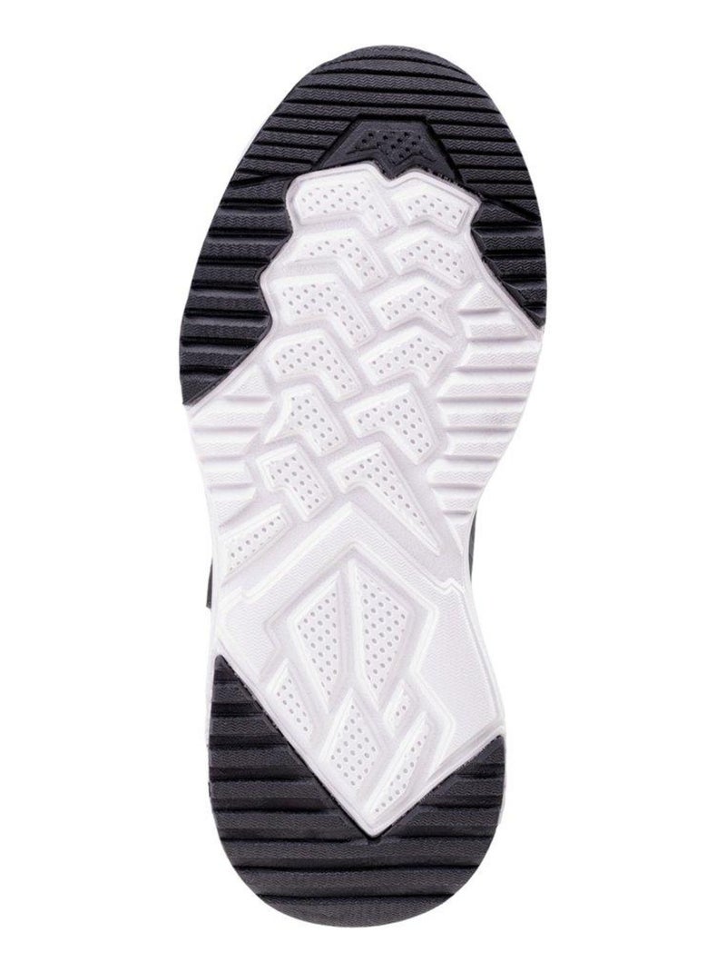 Baskets motif/style logo barry - bejo Noir Blanc - Kiabi