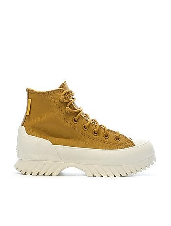 Baskets Moutarde Femme Converse Lugged Winter 2.0