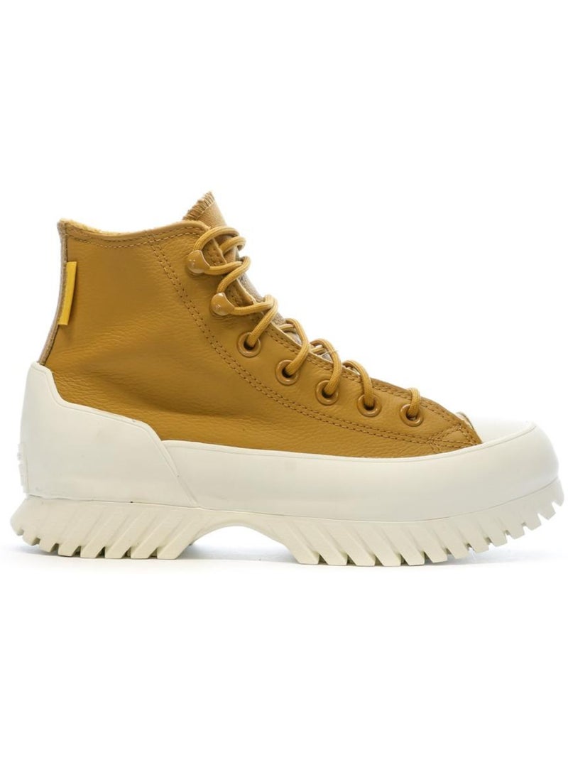 Baskets Moutarde Femme Converse Lugged Winter 2.0 Jaune - Kiabi