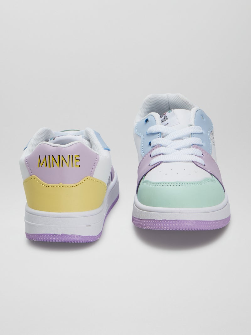 Baskets multicolores 'Minnie' Blanc / multicolore - Kiabi