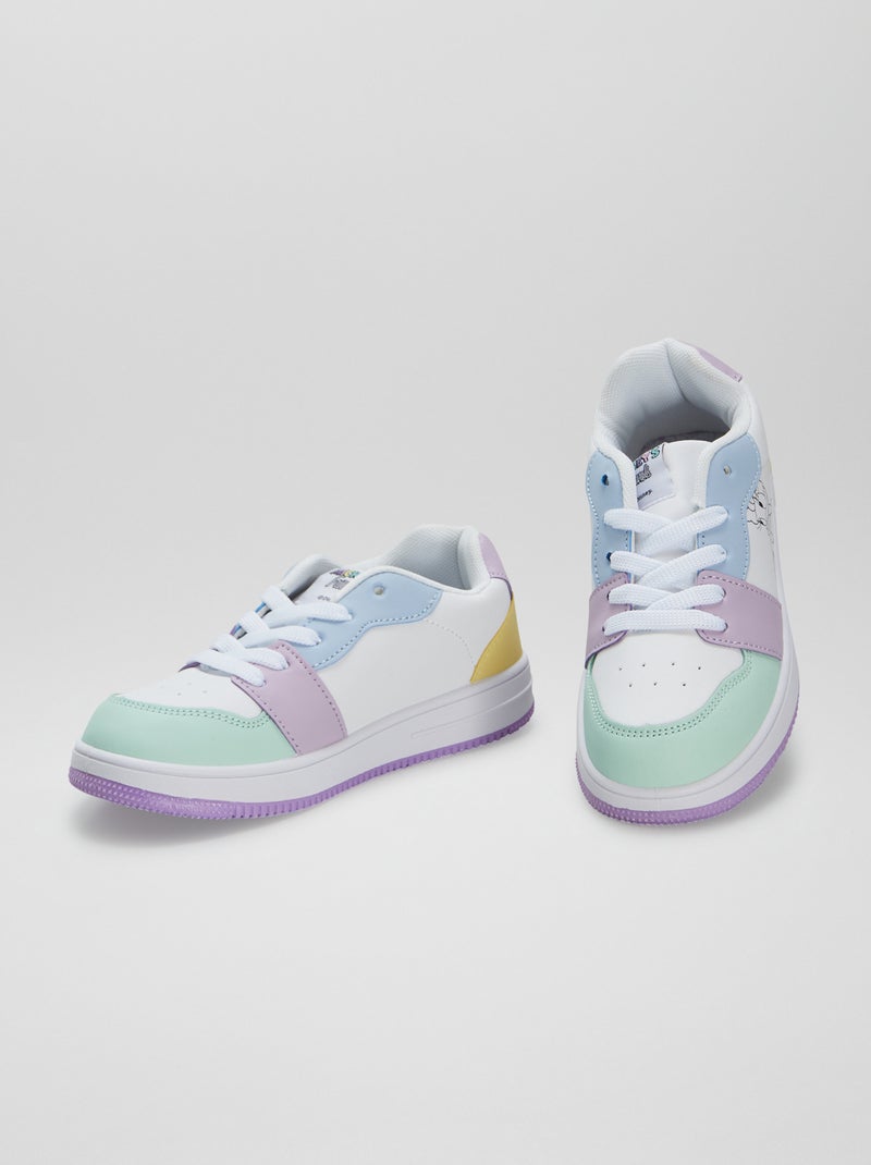Baskets multicolores 'Minnie' Blanc / multicolore - Kiabi