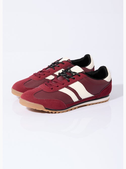 Baskets multimatières + 2 paires lacets - AFIBEL - Kiabi