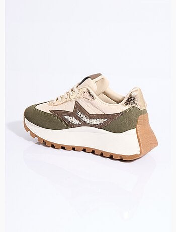 Baskets multimatières semelle compensée - AFIBEL