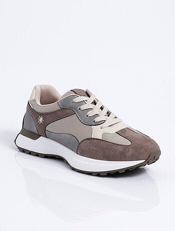 Baskets multimatières semelle compensée - AFIBEL