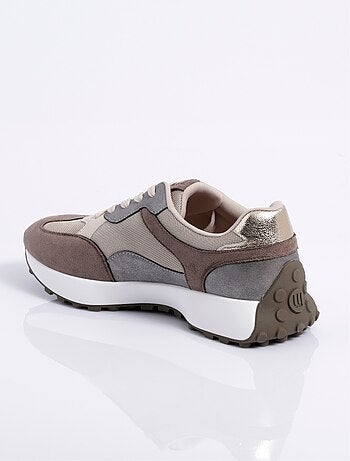 Baskets multimatières semelle compensée - AFIBEL