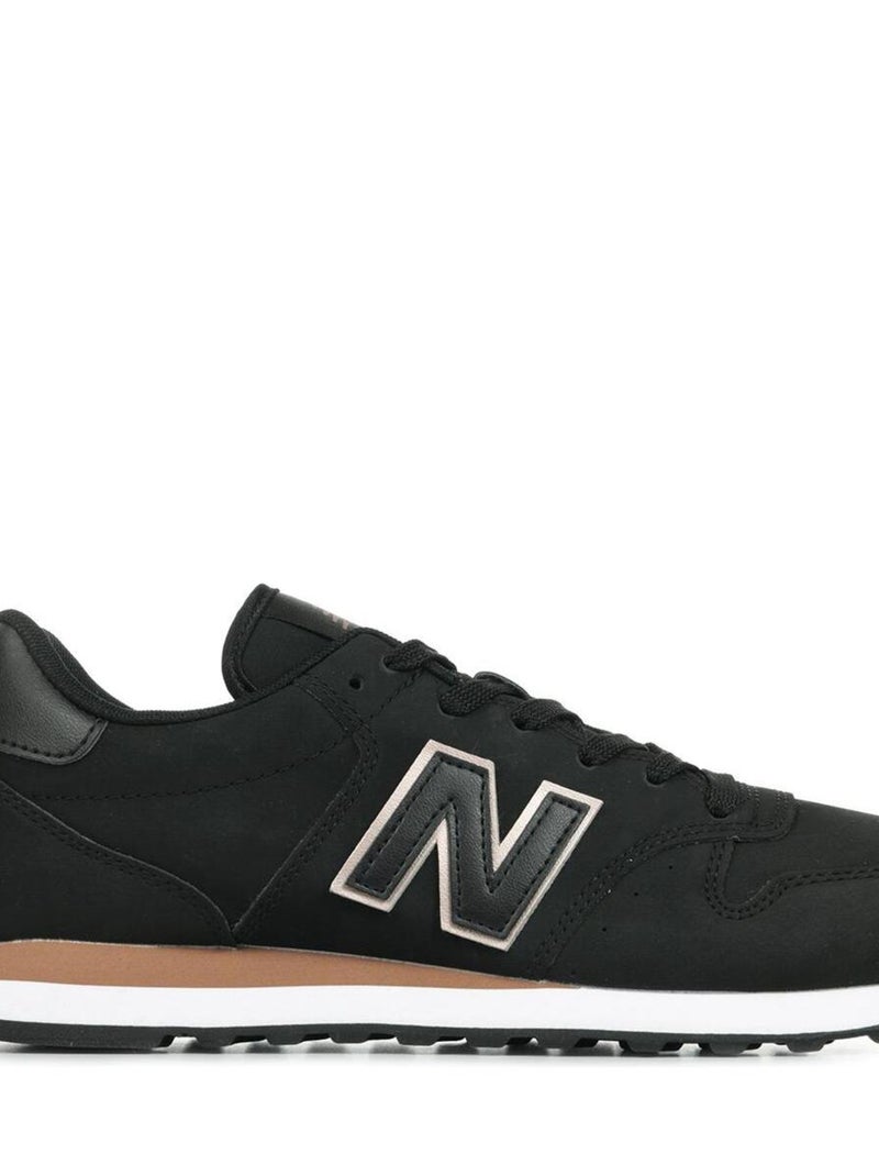 Baskets New Balance 500 CR Noir Doré - Kiabi