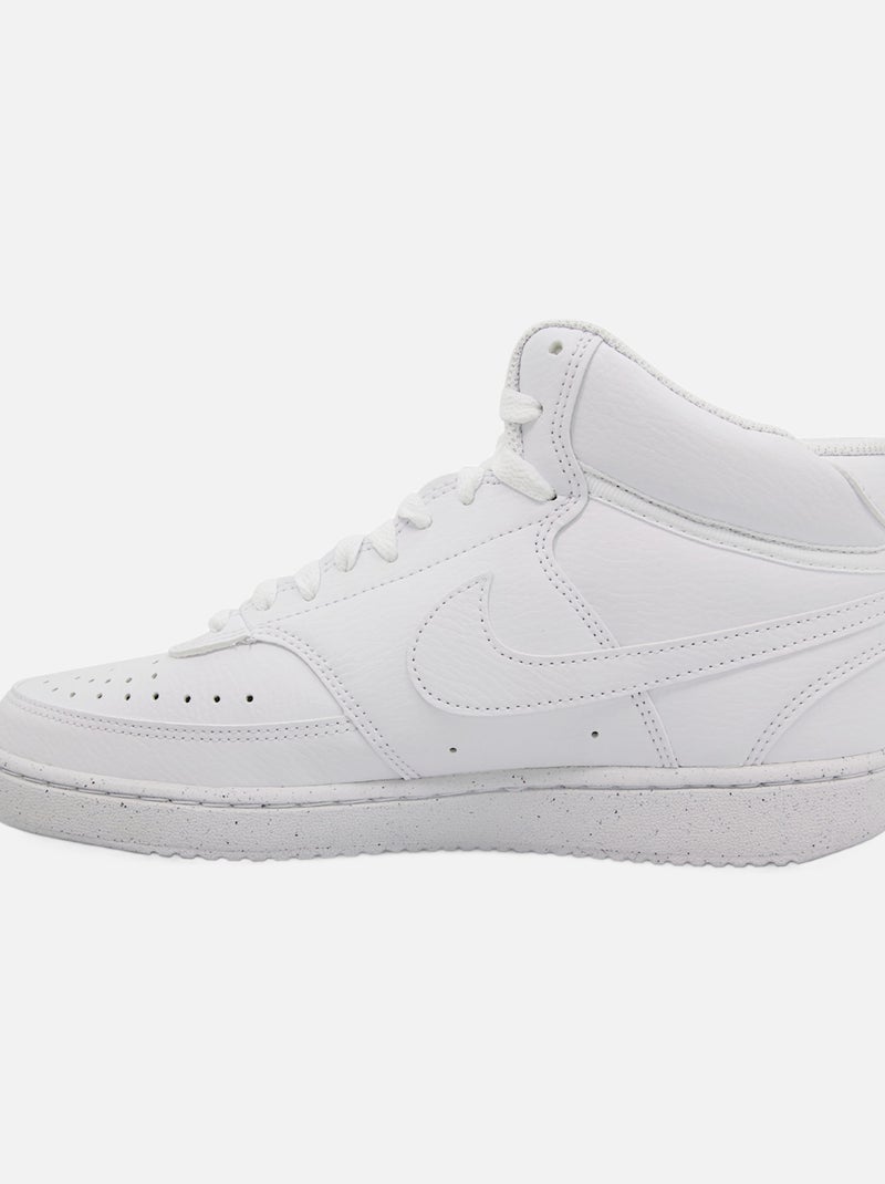 Baskets 'NIKE' 'Court Vision Mid' Blanc - Kiabi