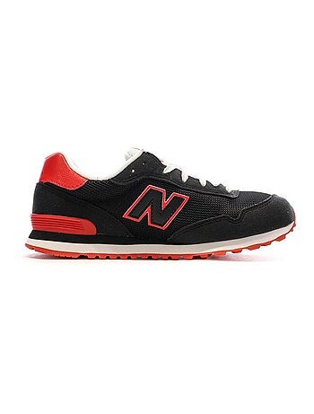 Baskets Noires/Rouges Garçon New Balance Gc515