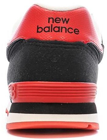 Baskets Noires/Rouges Garçon New Balance Gc515