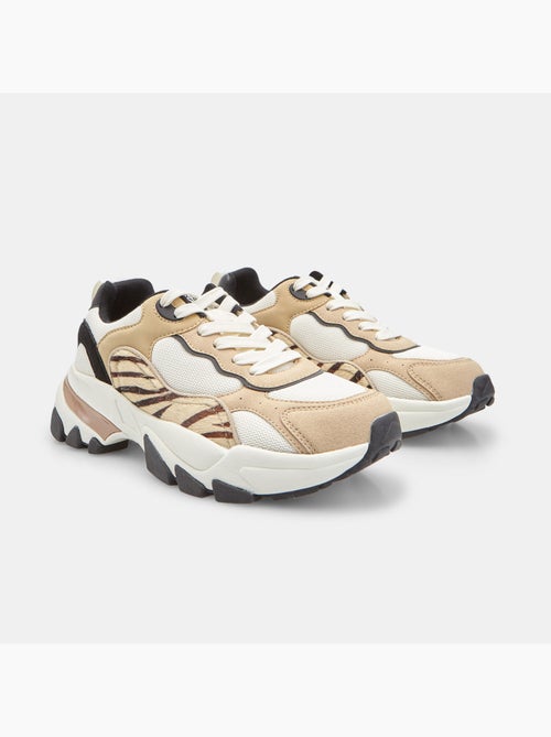 Baskets  North Star avec semelle épaisse - Kiabi