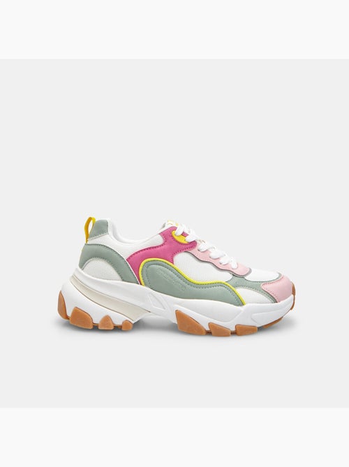 Baskets  North Star avec semelle épaisse - Kiabi