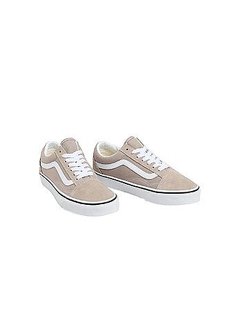 Baskets Old Skool en cuir et daim Vans