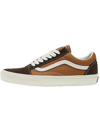 Baskets Old Skool cuir Vans