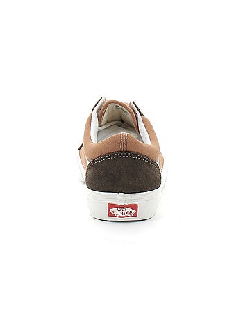 Baskets Old Skool cuir Vans