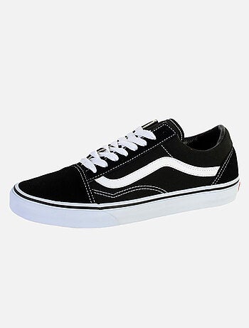 Baskets Old Skool Low en daim et toile Vans