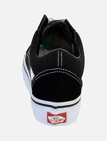 Baskets Old Skool Low en daim et toile Vans