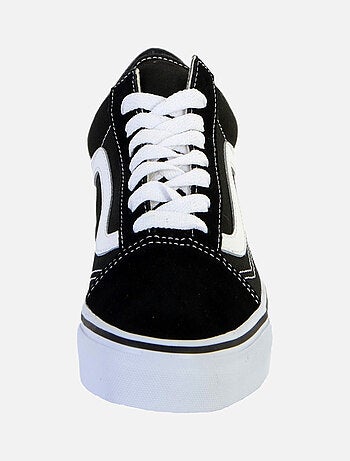 Baskets Old Skool Low en daim et toile Vans