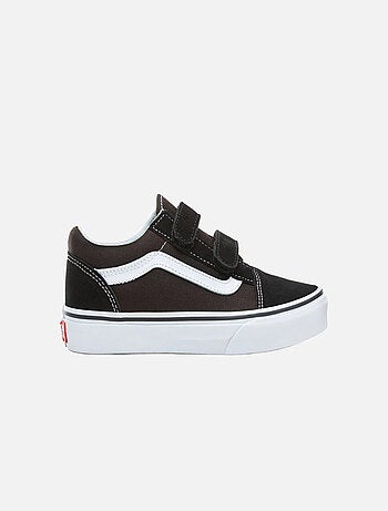 Baskets Old Skool Low en daim et toile Vans
