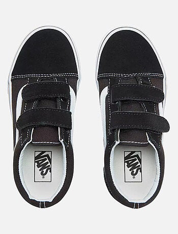 Baskets Old Skool Low en daim et toile Vans