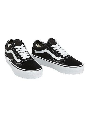 Baskets Old Skool Low en daim et toile Vans