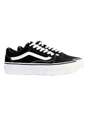 Baskets Old Skool Low en daim et toile Vans