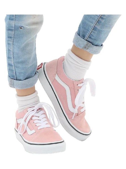 Baskets Old Skool toile et cuir Vans - Kiabi Baskets Old Skool toile et cuir Vans - Kiabi