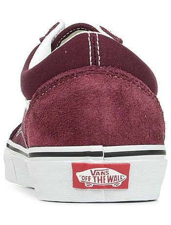 Baskets Old Skool toile et cuir Vans