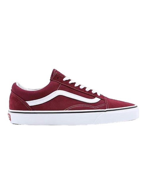 Baskets Old Skool toile et cuir Vans - Kiabi