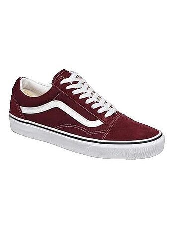 Baskets Old Skool toile et cuir Vans