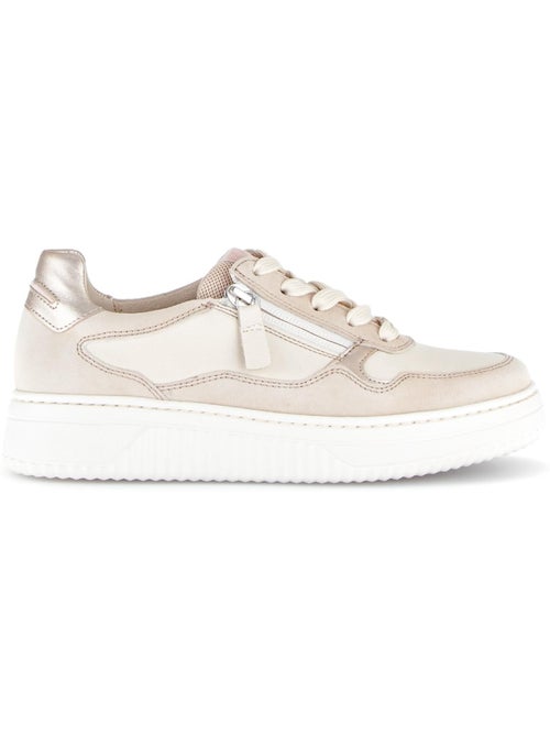 Baskets pâle en cuir (adaptées Hallux Valgus) - Kiabi Baskets pâle en cuir (adaptées Hallux Valgus) - Kiabi
