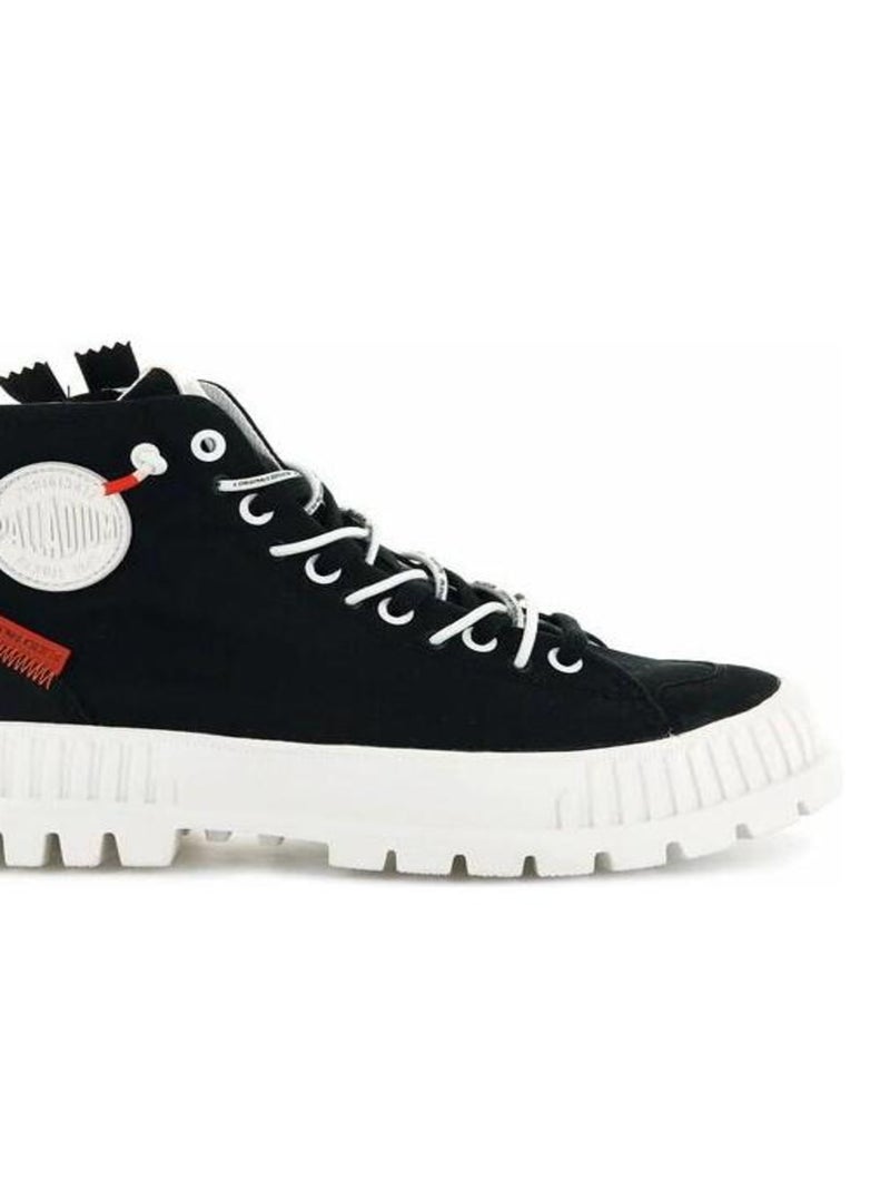 Baskets Palladium Pallashock Back Zip Noir - Kiabi