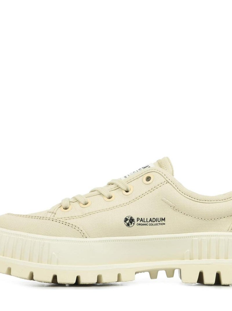 Baskets Palladium Pallashock Lo Organic 2 Beige - Kiabi