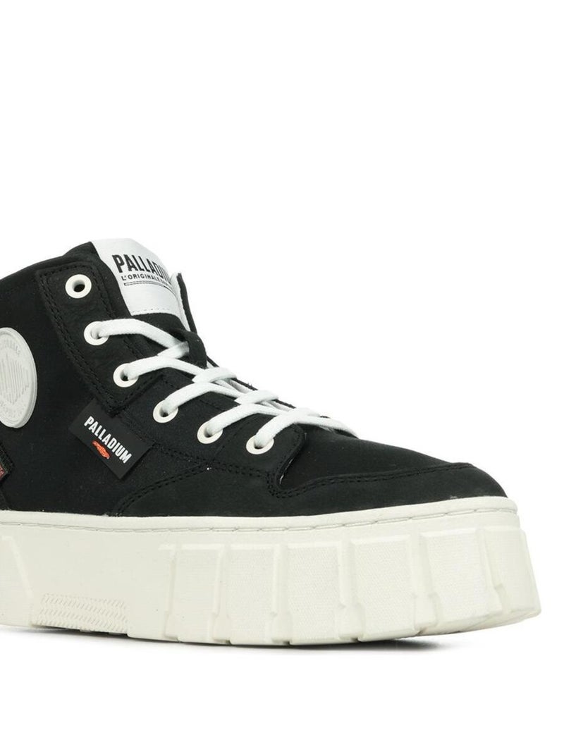 Baskets Palladium Pallatower Hi Noir - Kiabi