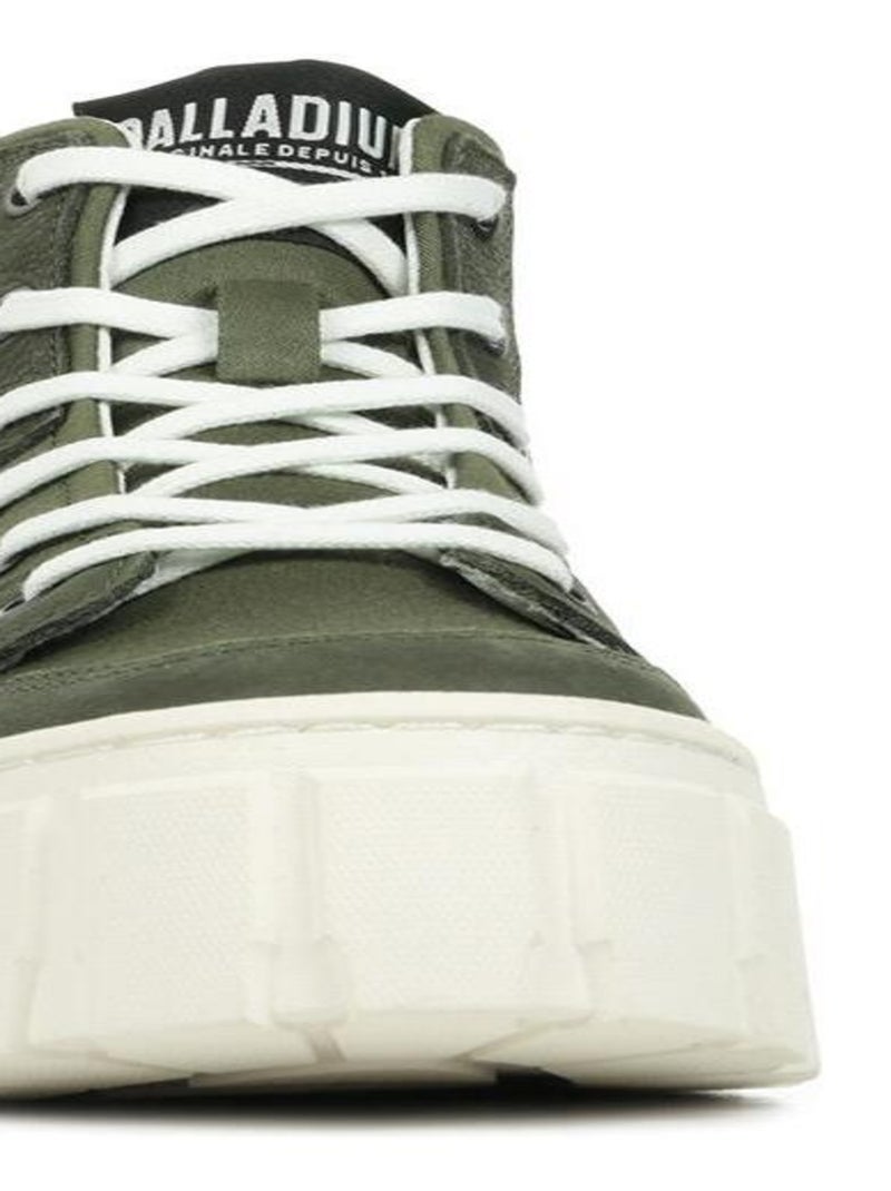 Baskets Palladium Pallatower Hi Vert olive - Kiabi
