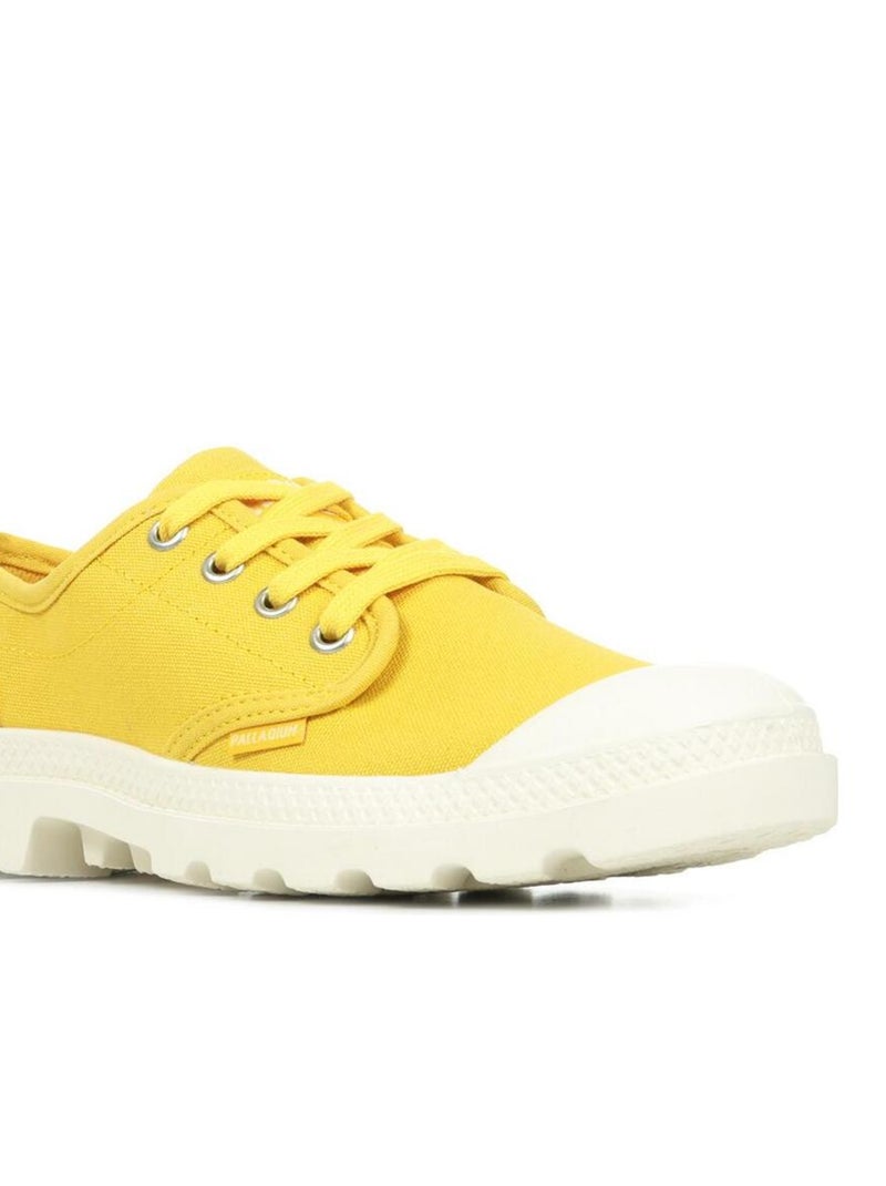 Baskets Palladium Pampa Oxford Jaune - Kiabi