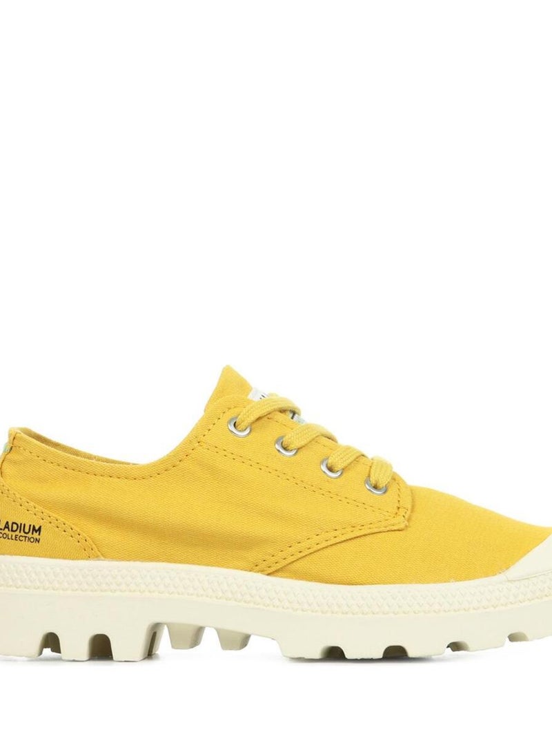 Baskets Palladium Pampa Oxford Organic II Jaune - Kiabi