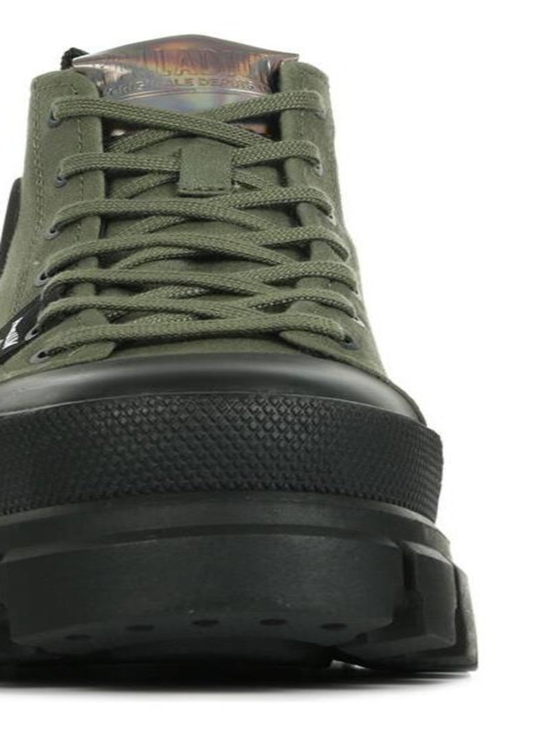 Baskets Palladium Revolt Hi TX Vert olive - Kiabi