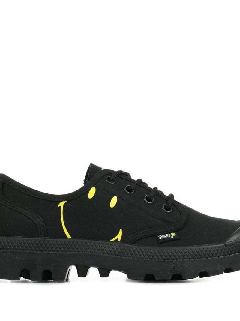 Baskets Palladium Smiley Pampa Oxford Be Kind Noir - Kiabi