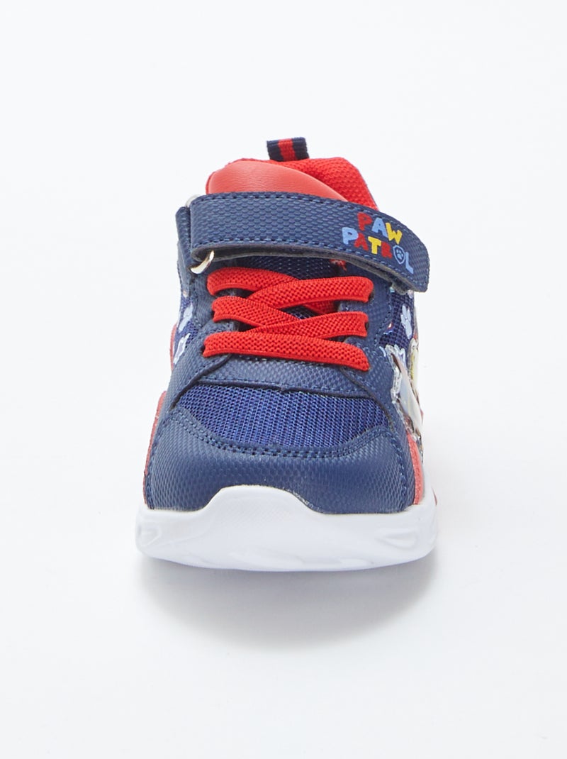 Baskets 'Pat 'Patrouille' semelles lumineuses BLEU - Kiabi