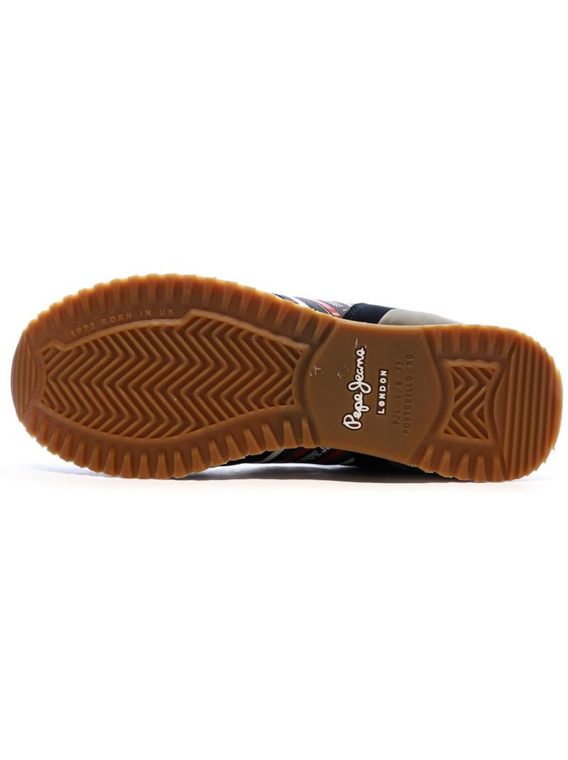 Baskets Pepe jeans Noir Blanc Gris Rouge - Kiabi