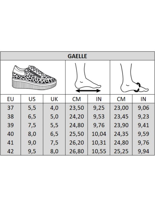 Baskets pieds larges h - gaelle - Kiabi Baskets pieds larges h - gaelle - Kiabi